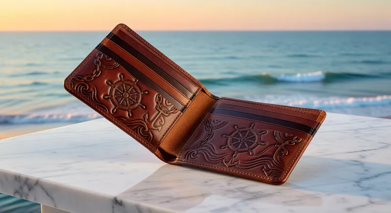 leather accessory detail